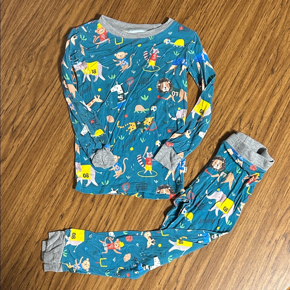 Little Sleepies Animal Print Pajamas